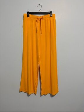 Lands End Women’s Yellow Pajamas Pants Size M (10-12)